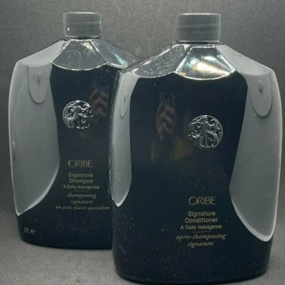 Oribe Signature Shampoo 33.8oz & Conditioner 33.8oz...